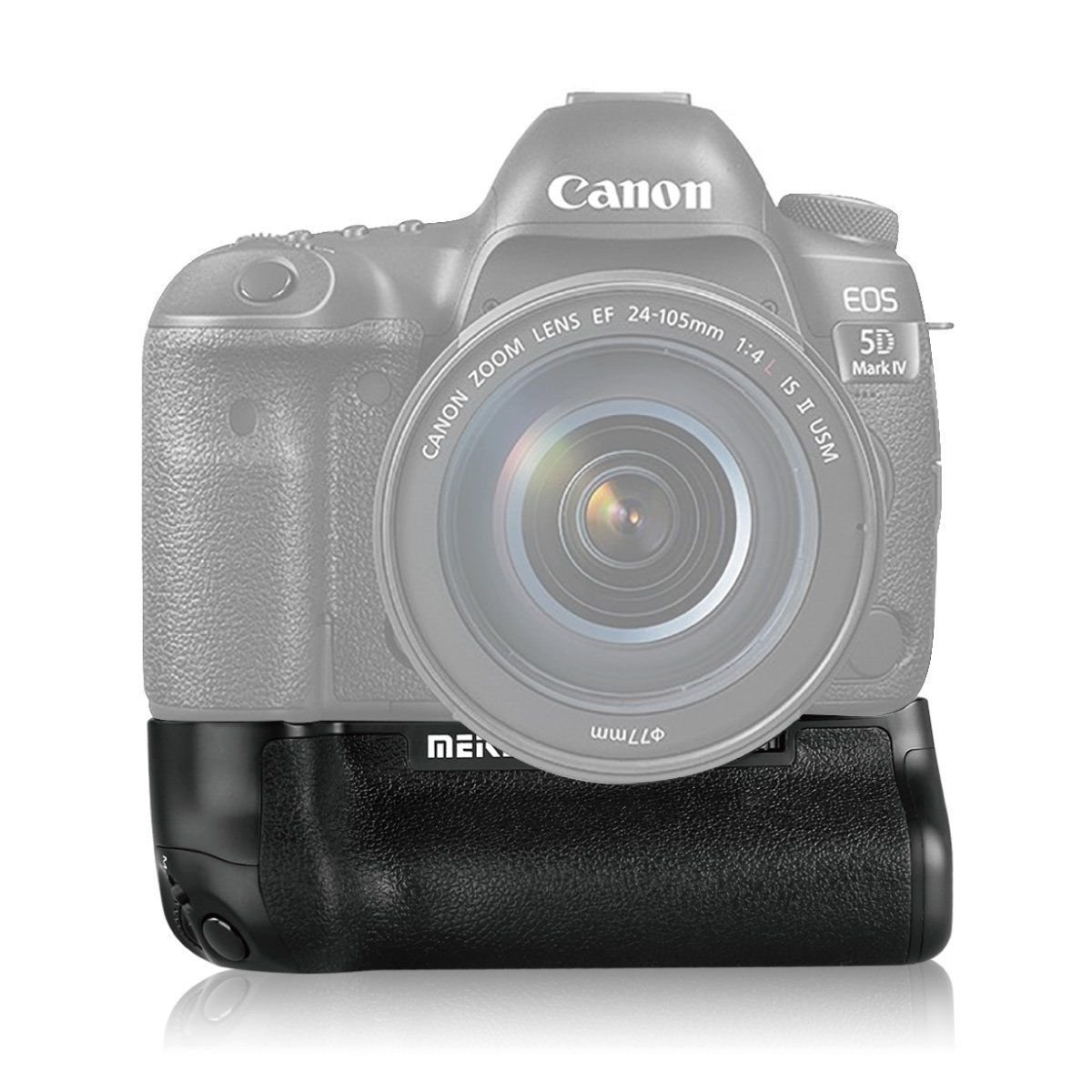 Meike MK-5DIV バッテリーグリップホルダー（Canon 5D Mark IV カメラ